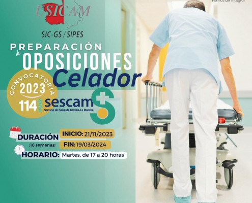 CURSO PREPARACIÓN OPOSICIONES CELADOR/A SESCAM